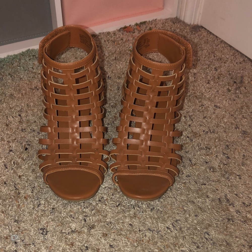 Gladiator Chunky Heels